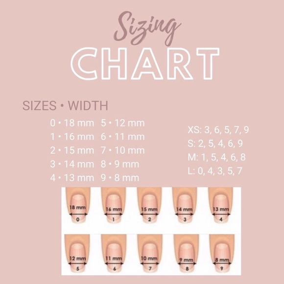 Handmade press on nails bundle of four sets size medium - Picture 12 of 13